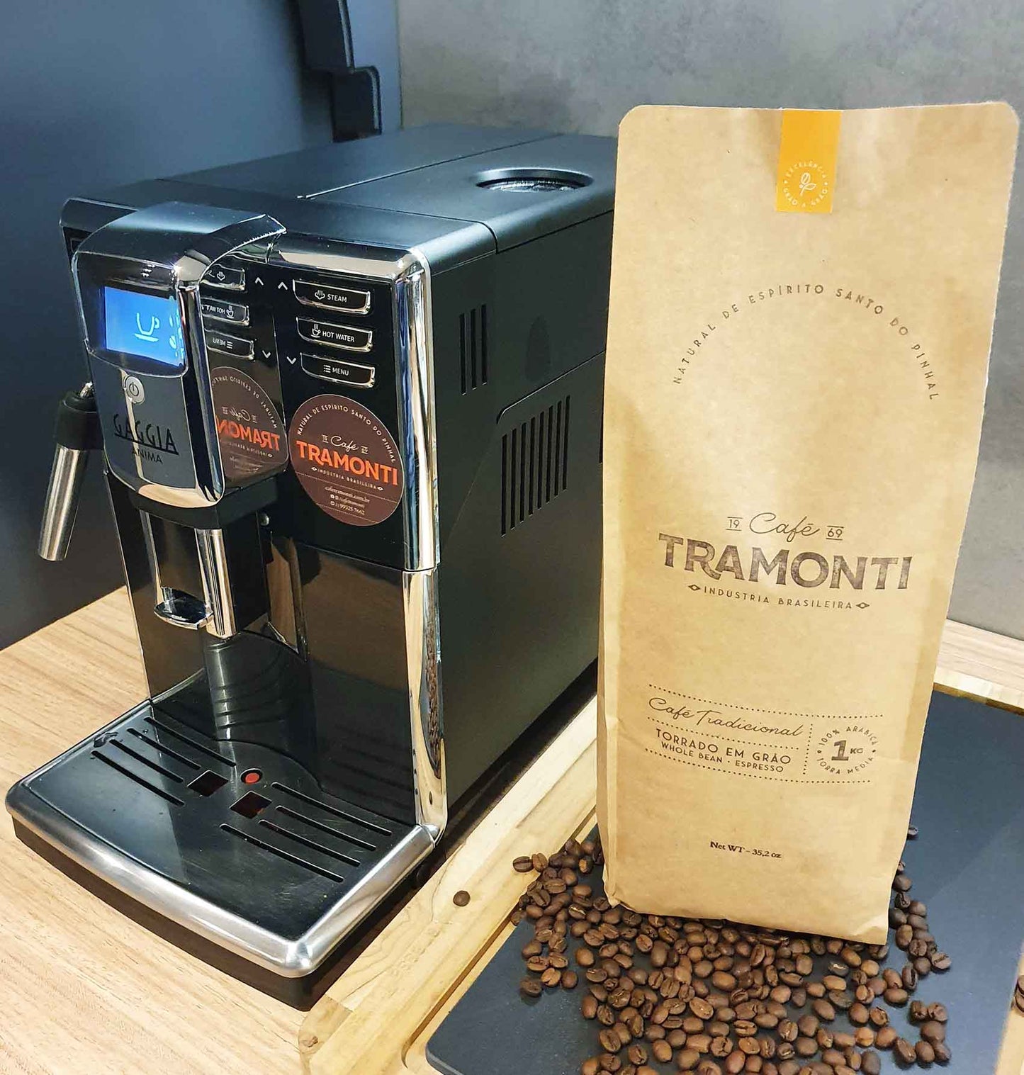Café Tramonti 1Kg Tradicional em Grãos